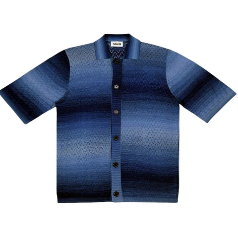 Men Short Sleeve  Summer Knitwear Hollow Out Casual Jumper